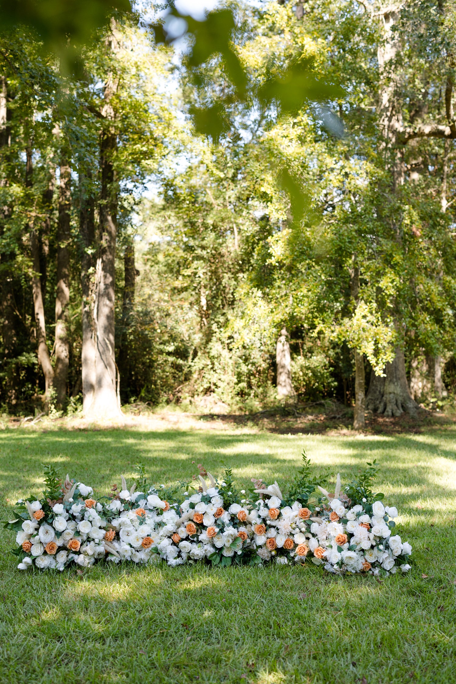 Grounded Floral Arch (Standard)