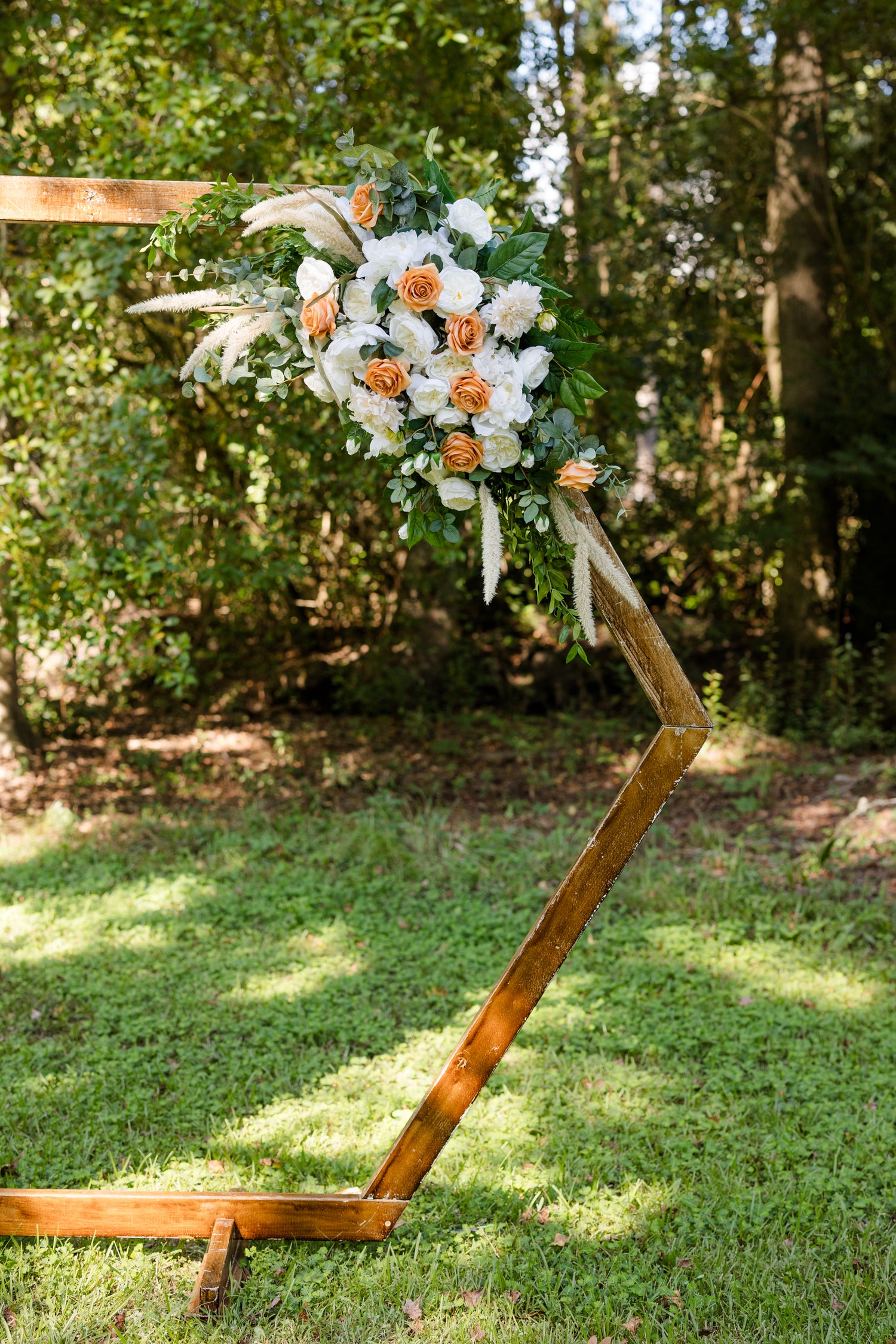 Grounded Floral Arch (Standard)