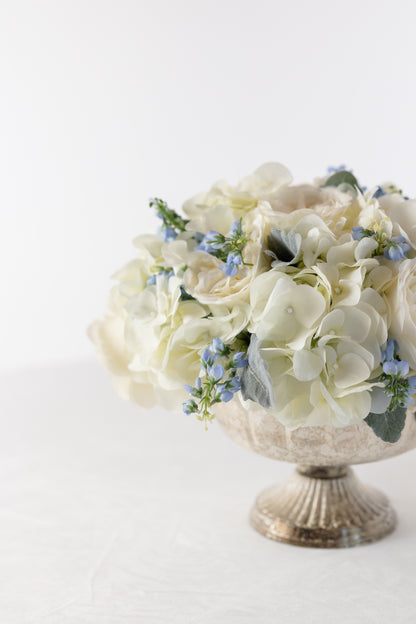 Venetian Luxe Blue Centerpiece (SAMPLE)