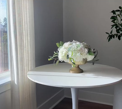 Venetian White Luxe Centerpiece