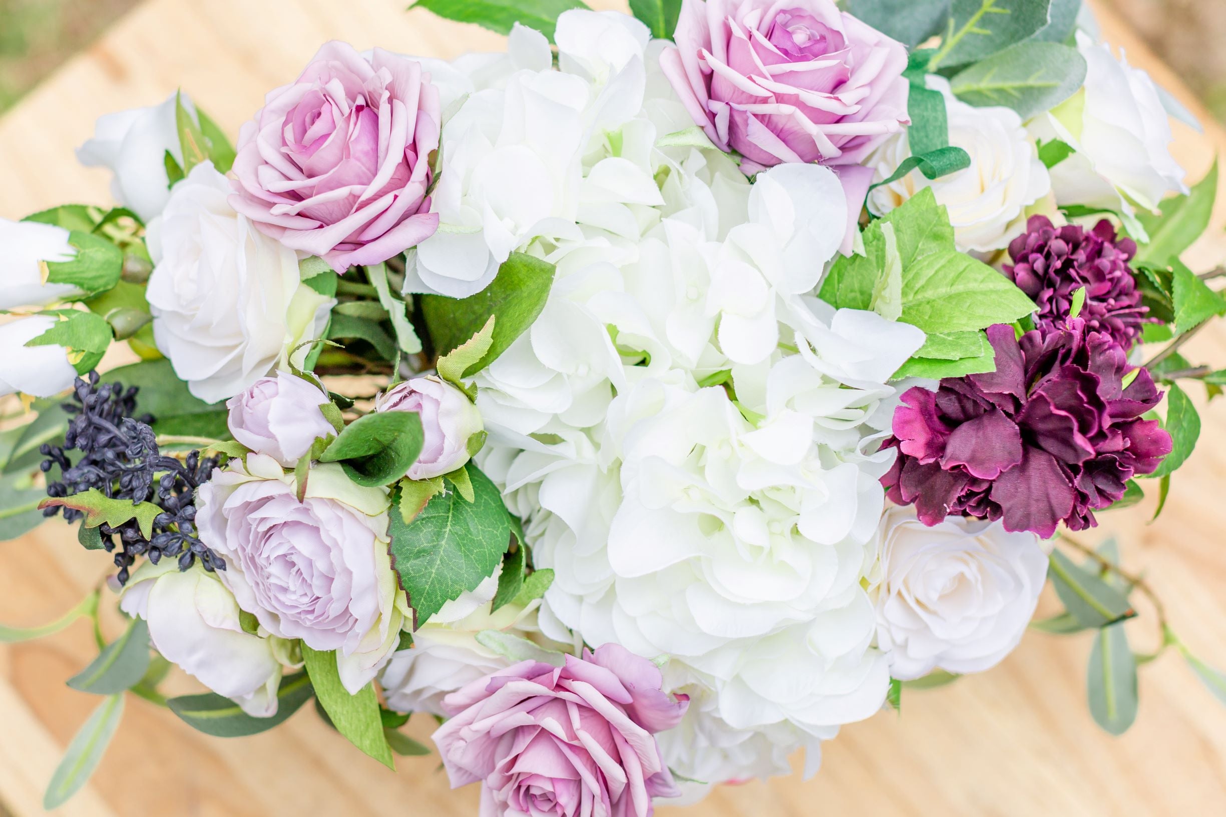 Venetian Lavender Centerpiece (SAMPLE)