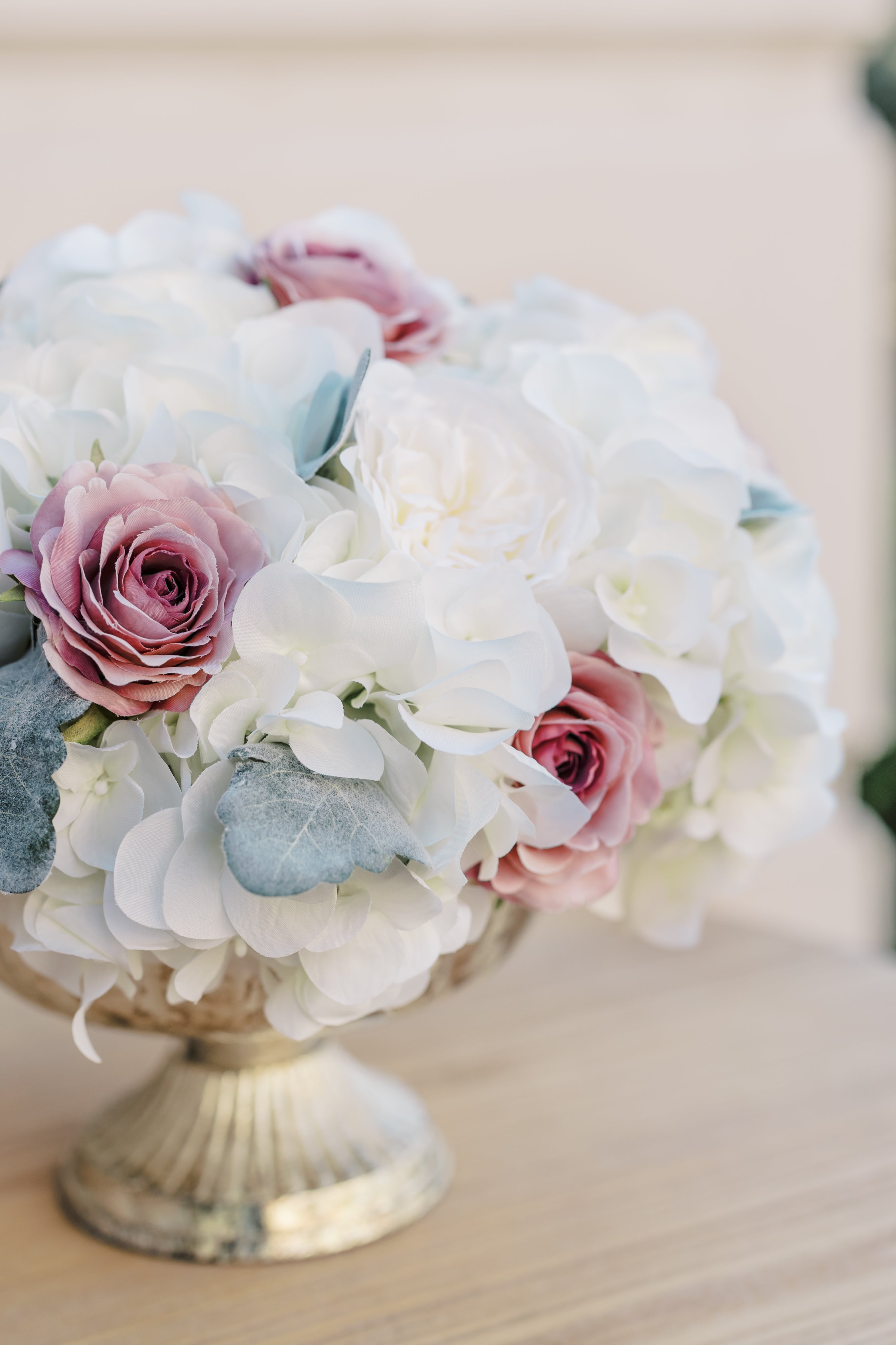 Venetian Luxe Lavender Centerpiece